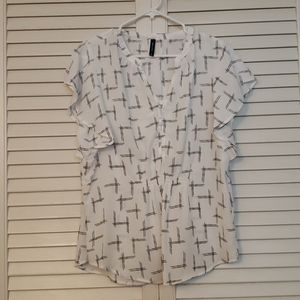 White blouse size L